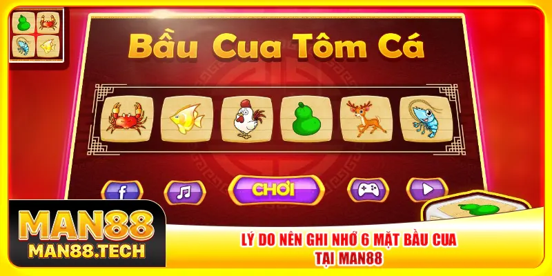 Lý do nên ghi nhớ 6 mặt bầu cua tại Man88 Lý do nên ghi nhớ 6 mặt bầu cua tại Man88